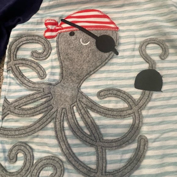 Mud pie octopus shirt. 2 years. Used. - Picture 2 of 4